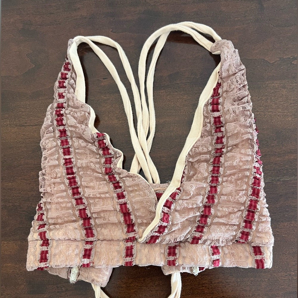 Melodia Designs pink lace top